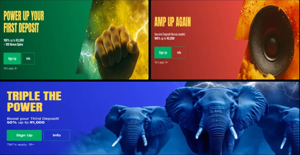 Mzansibet Casino welcome offer
